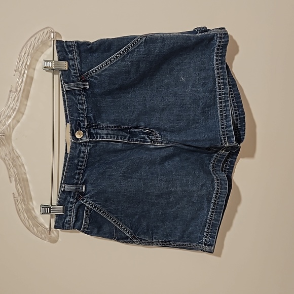 GAP Pants - GAP carpenter style faded denim shorts size 6 EUC